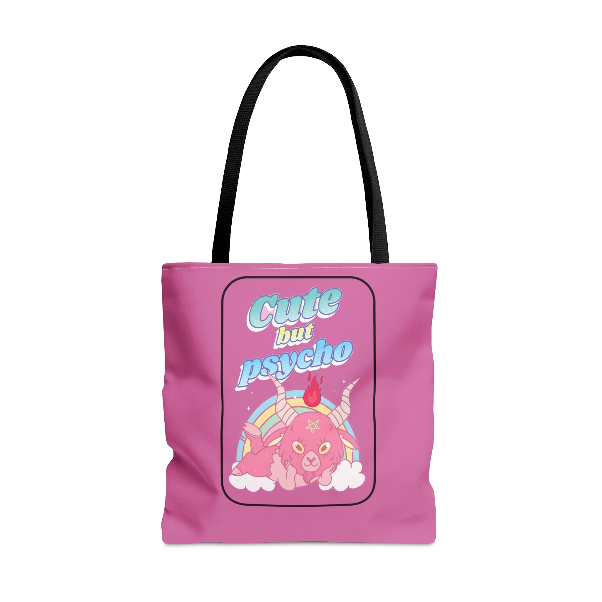 Cute but Psycho Tote Bag (ROSE')