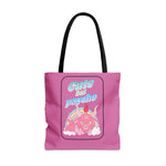 Load image into Gallery viewer, Cute but Psycho Tote Bag (ROSE&#39;)
