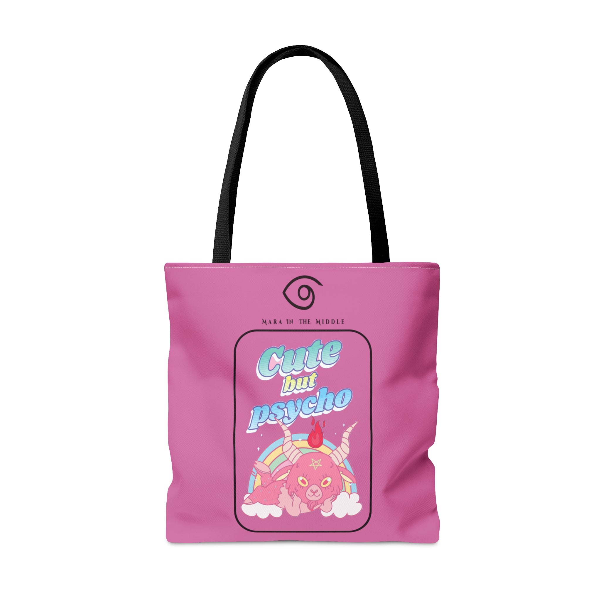 Cute but Psycho Tote Bag (ROSE')