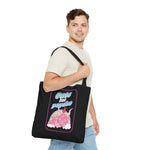 Load image into Gallery viewer, Cute but Psycho Tote Bag (BLACK)
