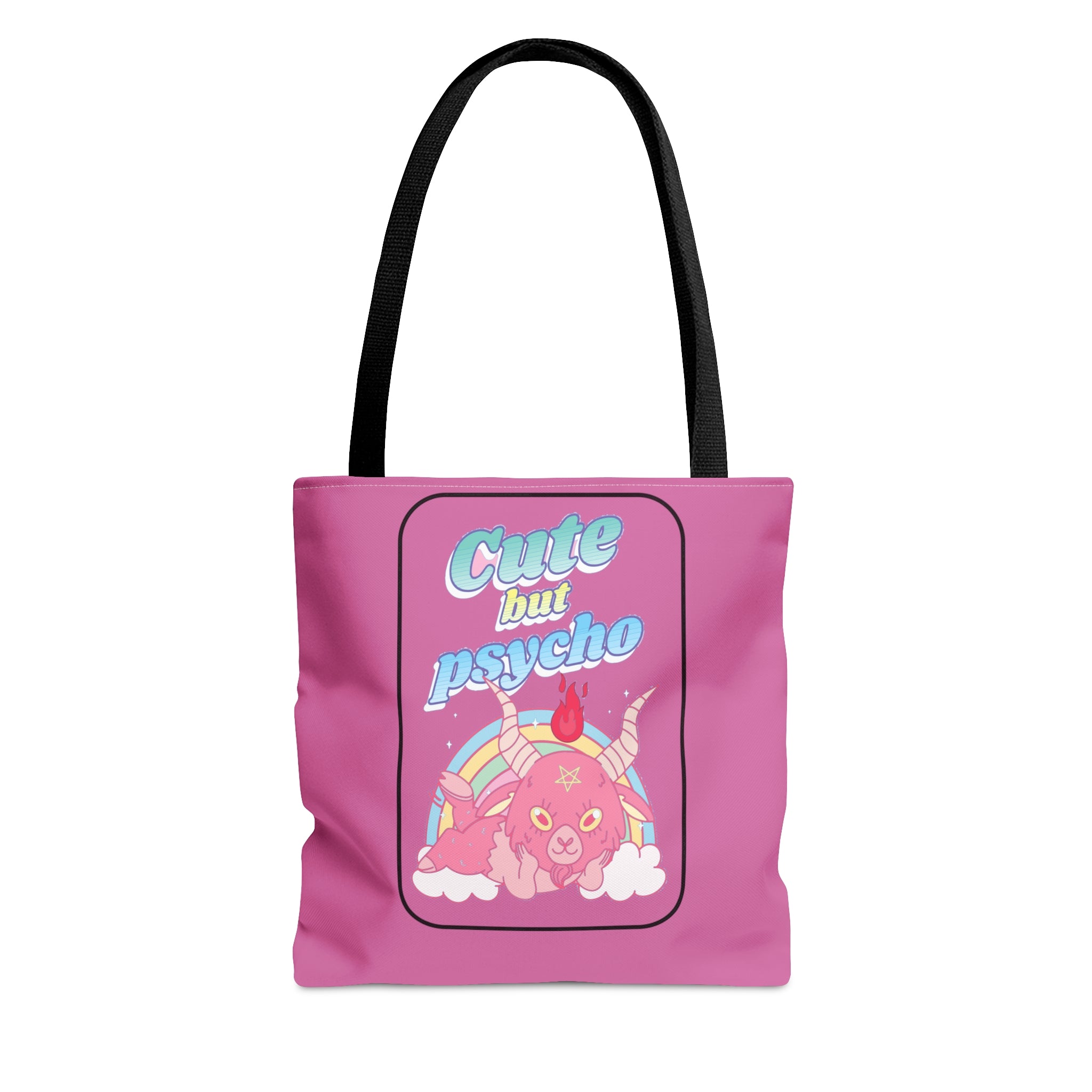 Cute but Psycho Tote Bag (ROSE')