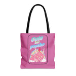 Load image into Gallery viewer, Cute but Psycho Tote Bag (ROSE&#39;)
