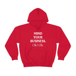 Load image into Gallery viewer, Mind Your Business Hoodie
