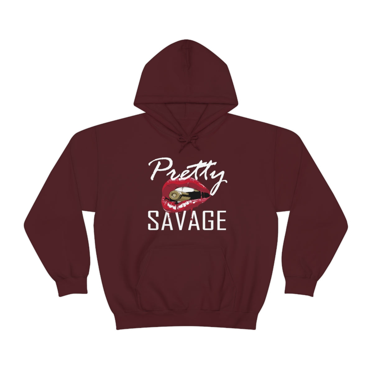 Red discount savage hoodie